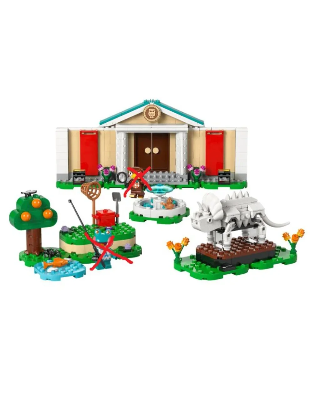 LEGO 77056 Animal Crossing Blathers’s Museum *NO MINIFIGURES* NEW in Hand